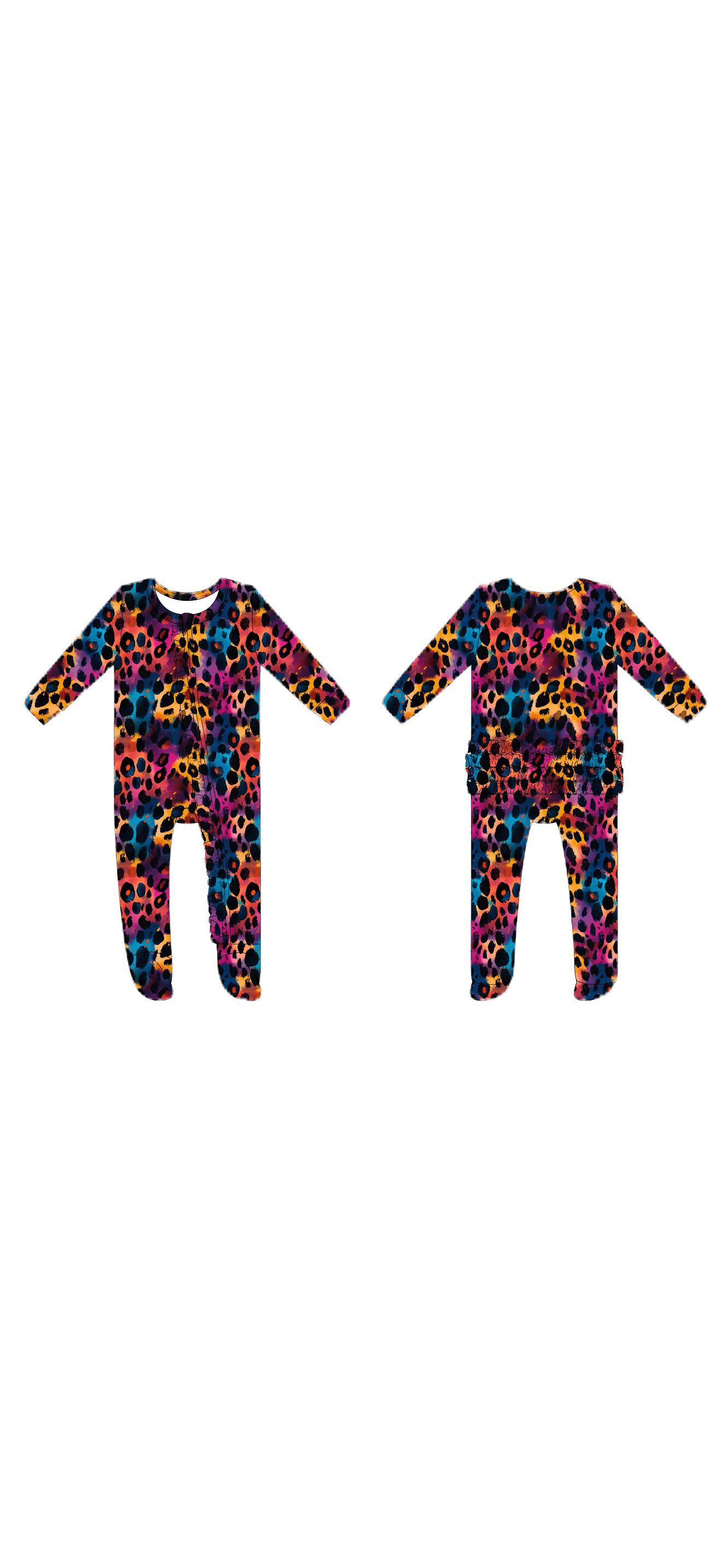 BREELYN Ruffled Footie