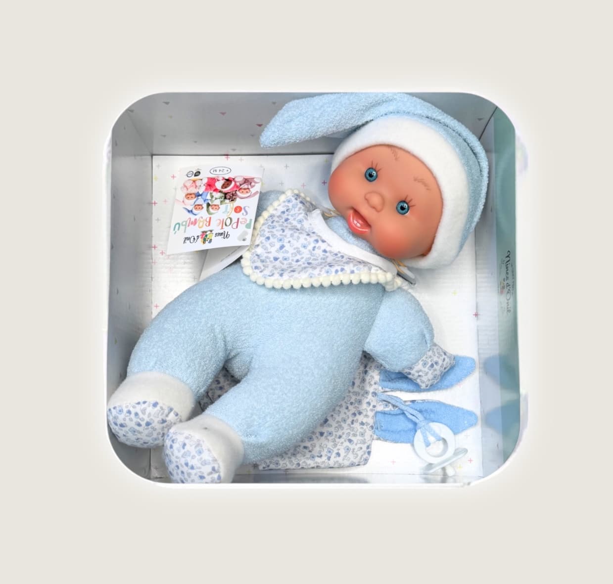 PEPOTE soft -blue gift set