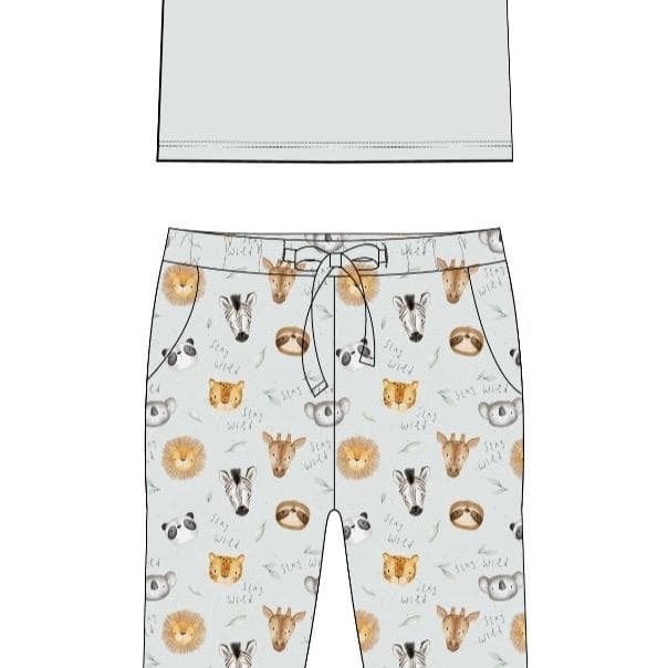 RAWLINGS - Short Sleeve Loungewear — thumbnail 2