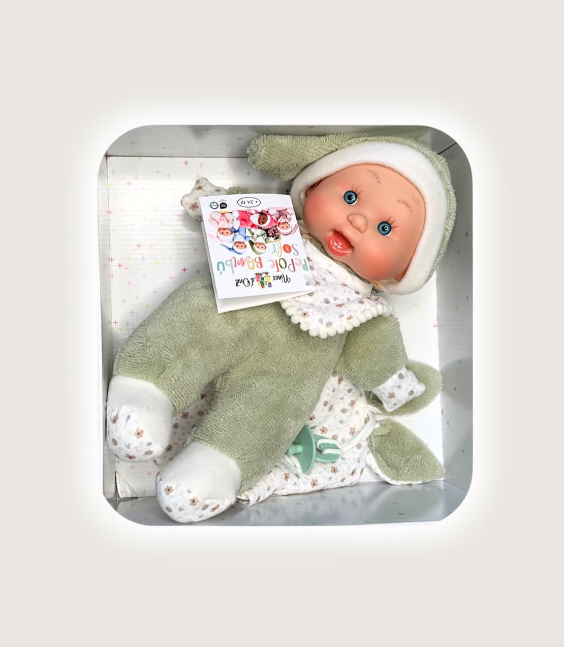 PEPOTE soft -green gift set