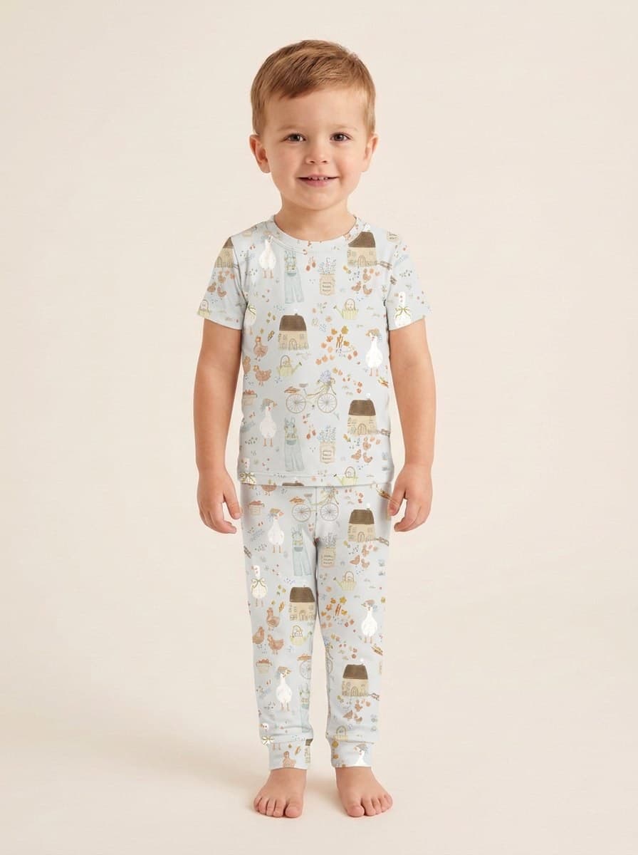 KYNNEDI Short Sleeve PJ Set